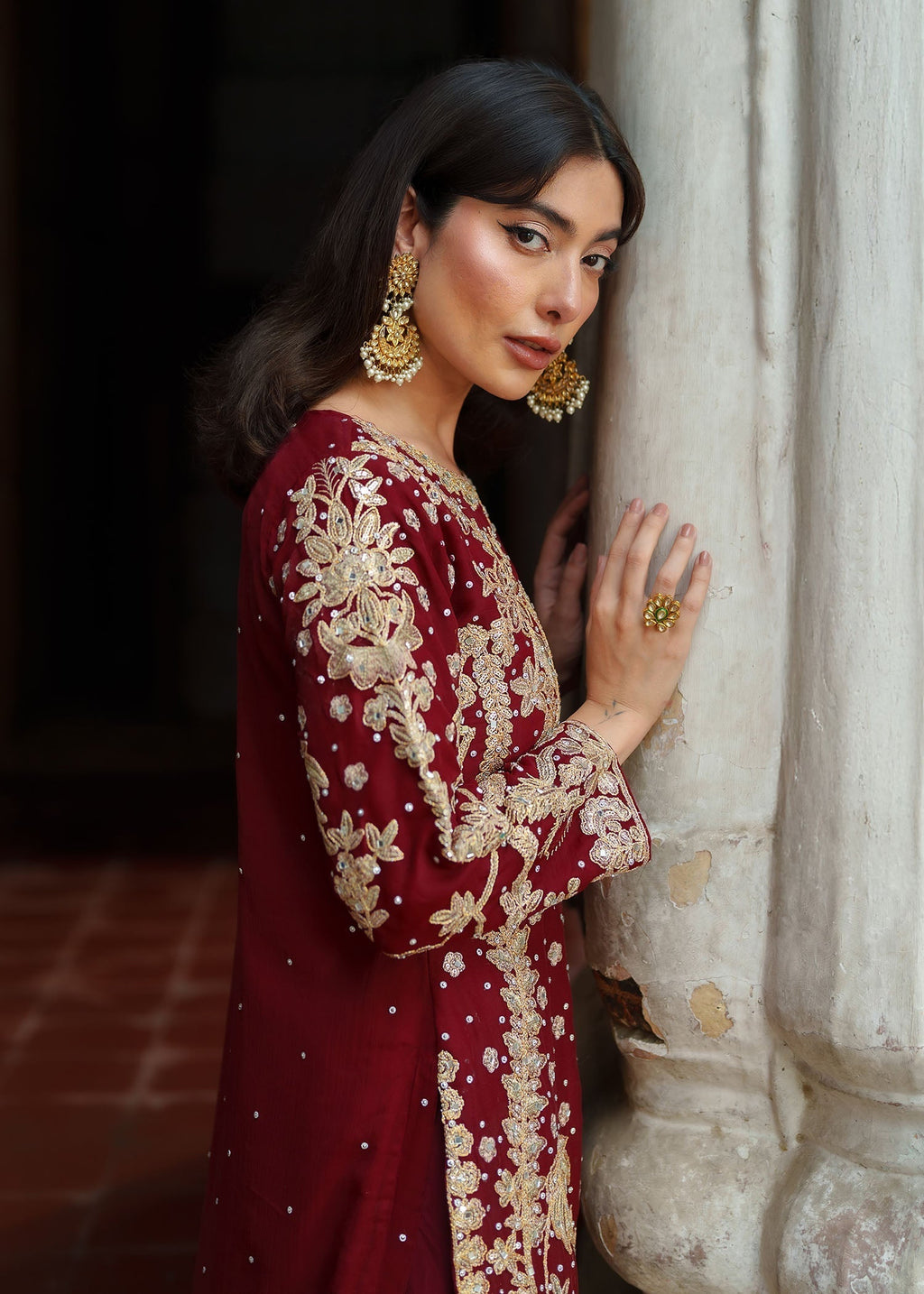 Haseens Official Surkhgul Women 4pcs