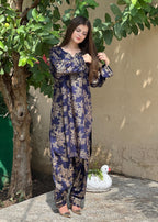 B.K Clothings Farshi shalwar 2pice Women 2pcs