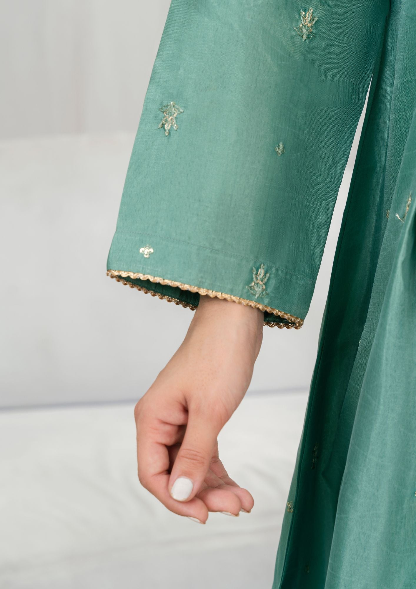 Alfatah Pret Embroidered Raw Silk ZAUQ S25 0201 Women 3pcs