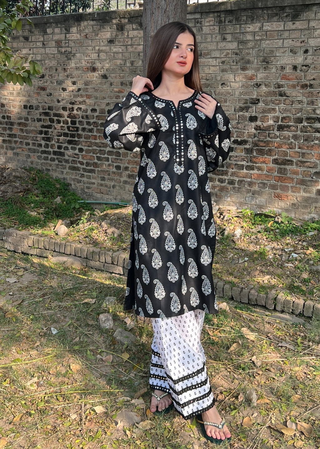 Tehzeeb Libas MAHRO FARSHI Women 2pcs