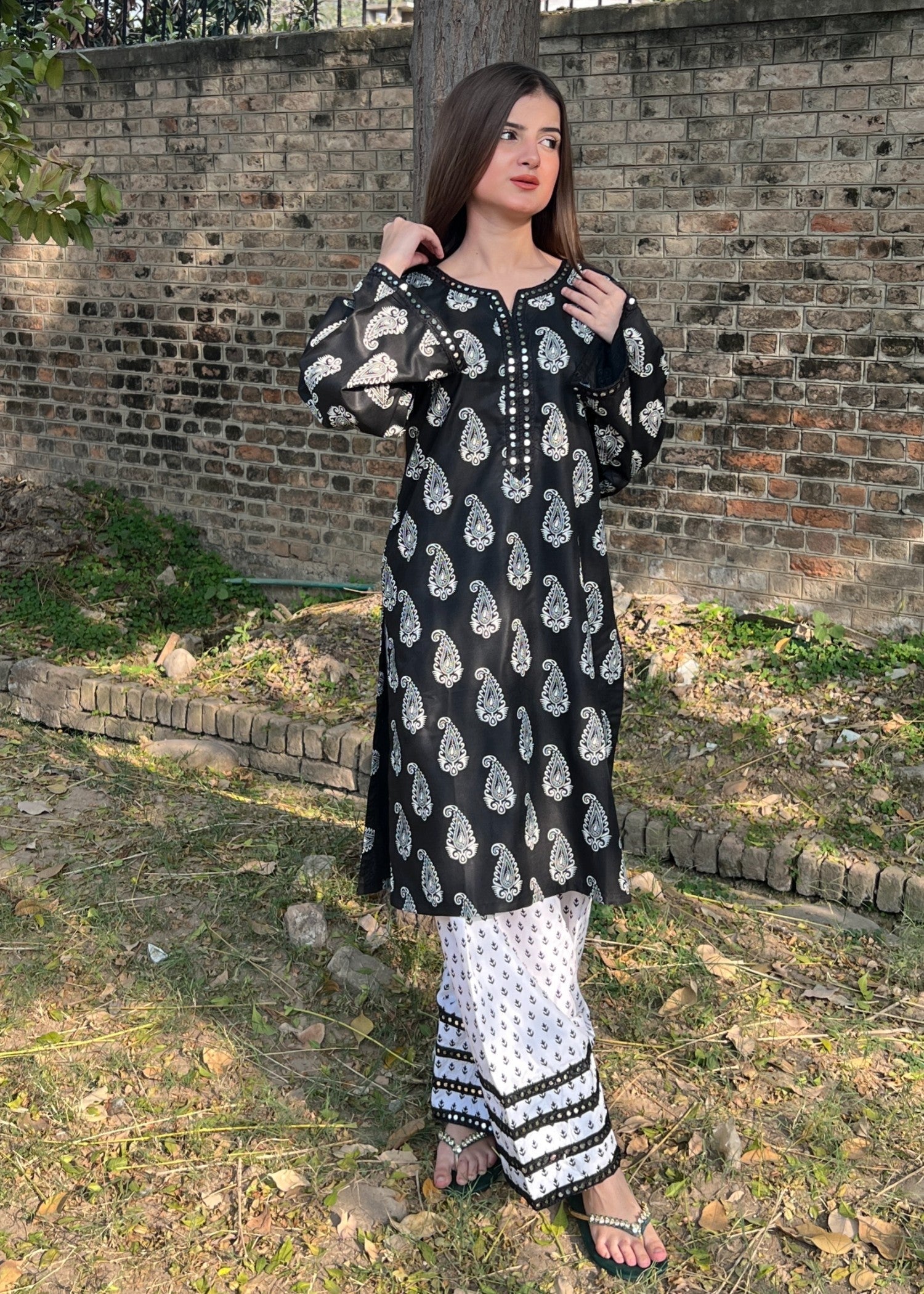 Tehzeeb Libas MAHRO FARSHI Women 2pcs