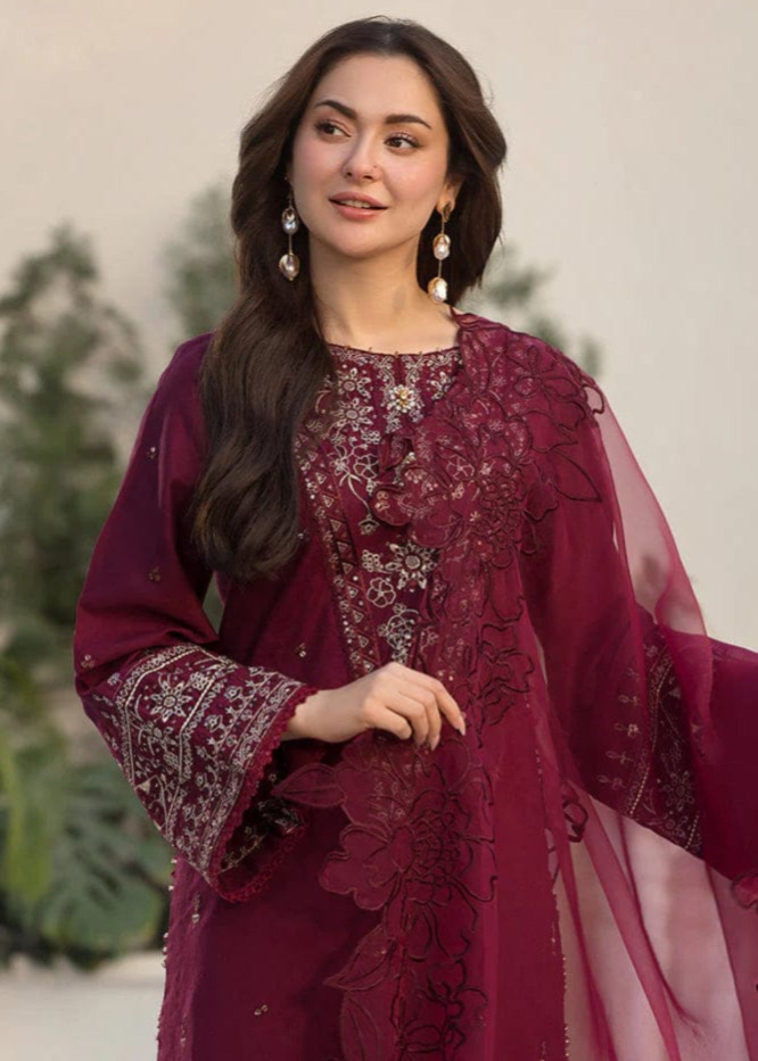 Tehzeeb Libas ZAREEN EMBROIDERED Women 3pcs