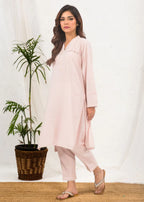 Ochre Cotton Chambray Suit SOLS 01 Women 2pcs