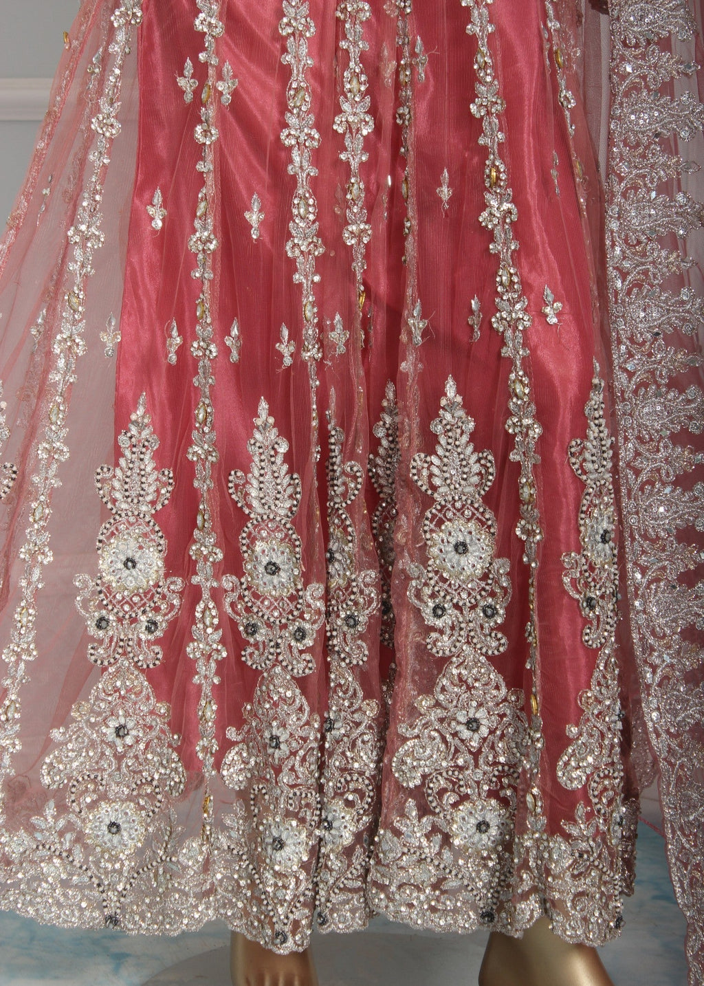 Insiya By Saira Jawad Bridal Maxi Strawberry Pink 216 Women 2pcs