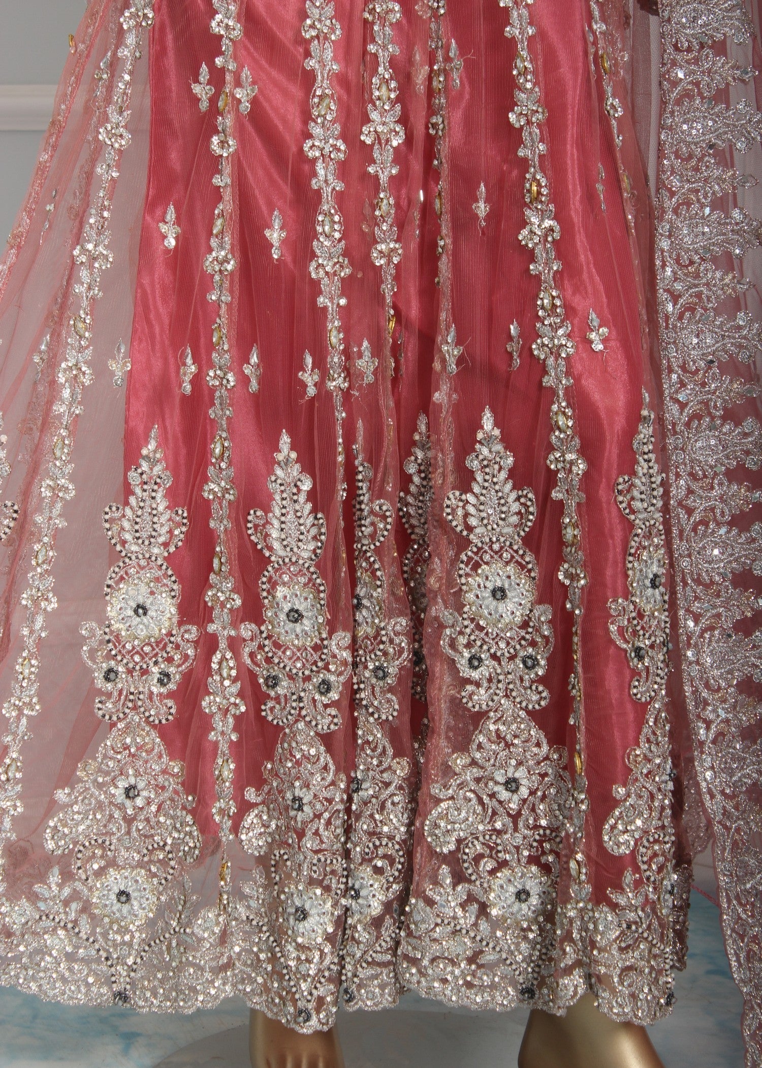 Insiya By Saira Jawad Bridal Maxi Strawberry Pink 216 Women 2pcs