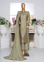 Ahmed Creations RUMAISA OLIVE GREEN Women 3pcs