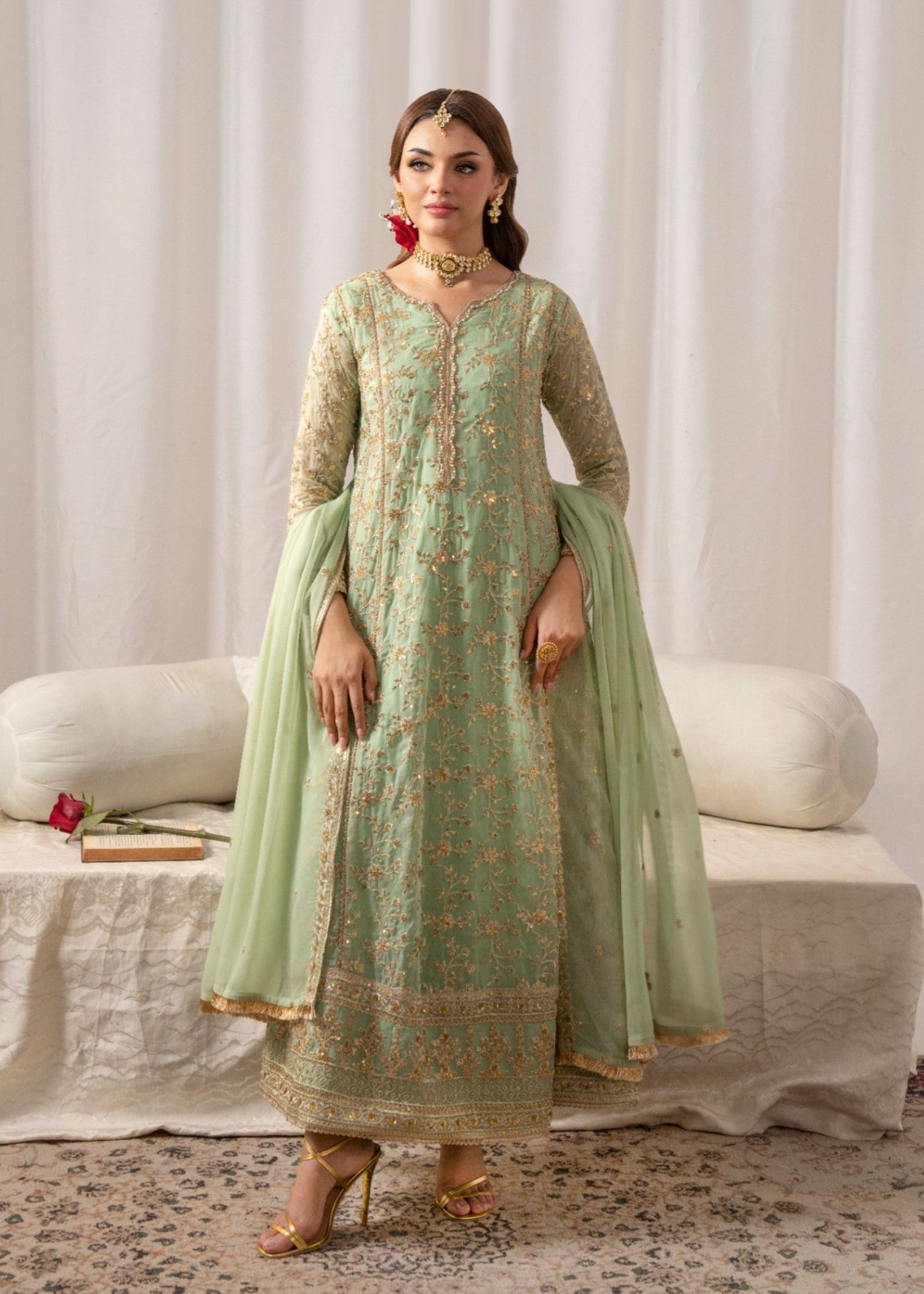 Al-Harir Apparel Rehana Angoori Women 3pcs