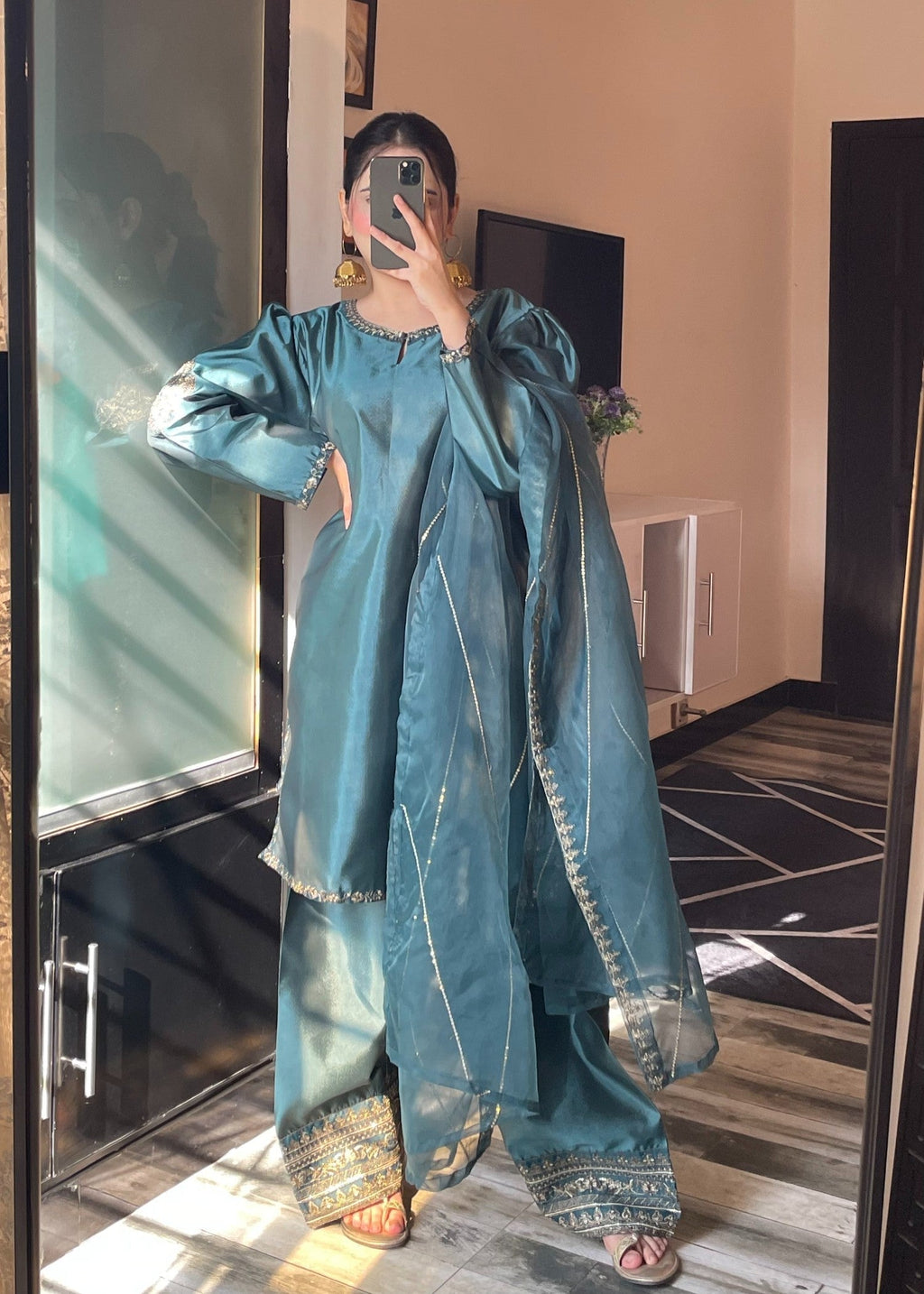 Shehroz Fashion ZINK FARSHI Women 3pcs