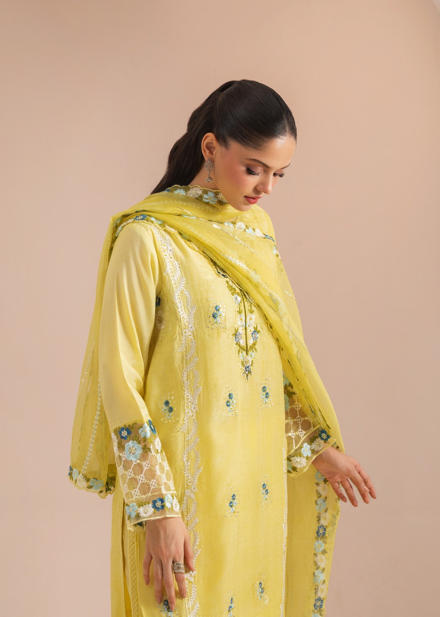 Rajdulari Laleh Lemon Yellow Women 3pcs