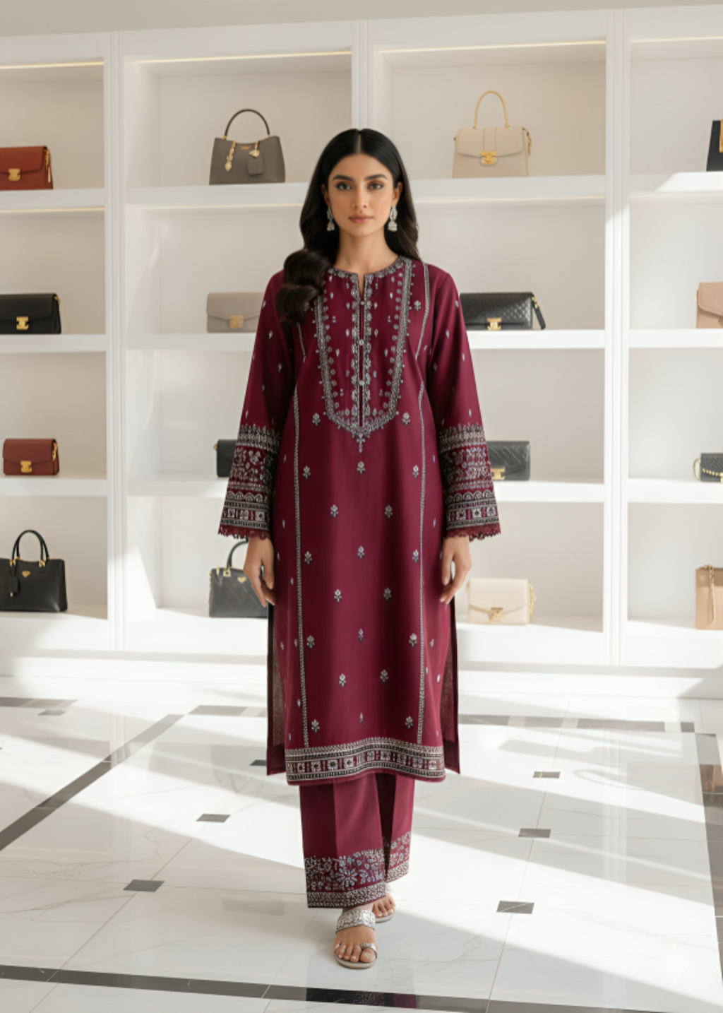 Shehroz Fashion ROYAL RIWAYAT Women 2pcs