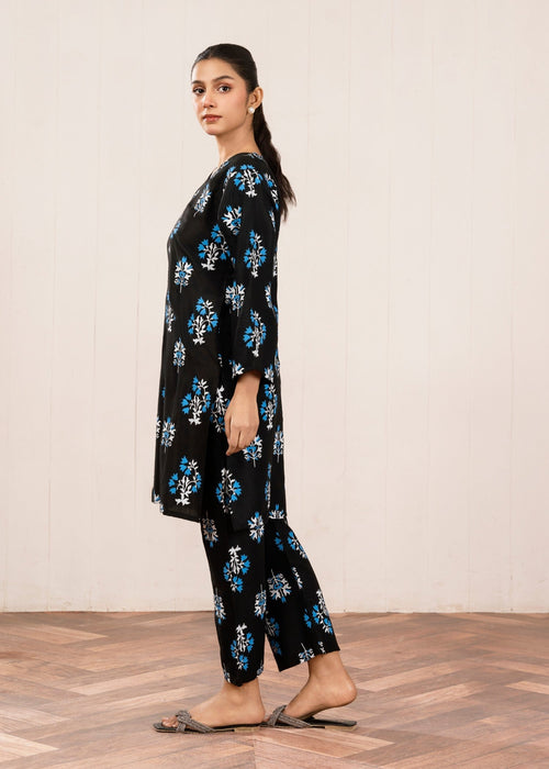 Bin Fatteh Fashion CHIC FLOWER Women 2pcs