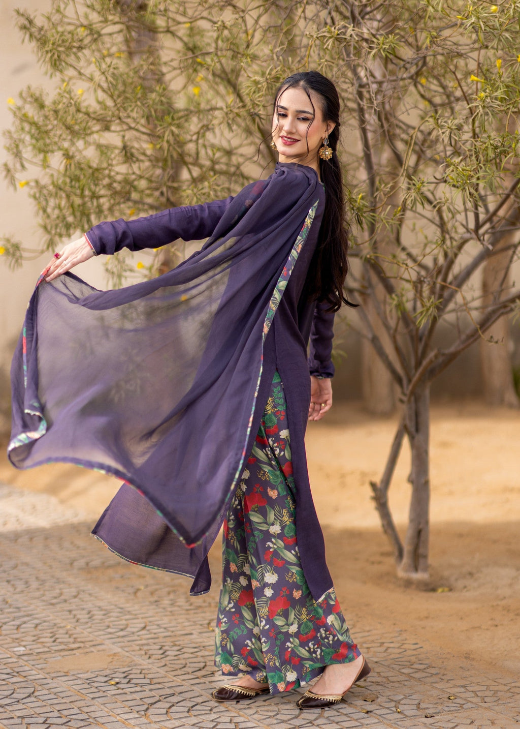 Daak & Co. Anita Grey Women 3pcs