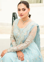 Rang-e-Haya Fiora (Ice Blue) Women 3pcs