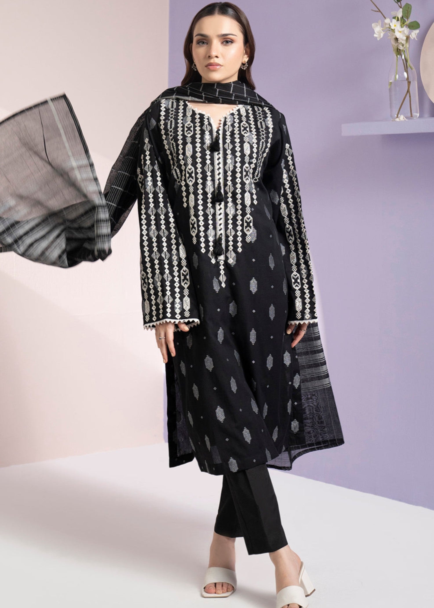 Zellbury WPW2423349 Black Women 2pcs