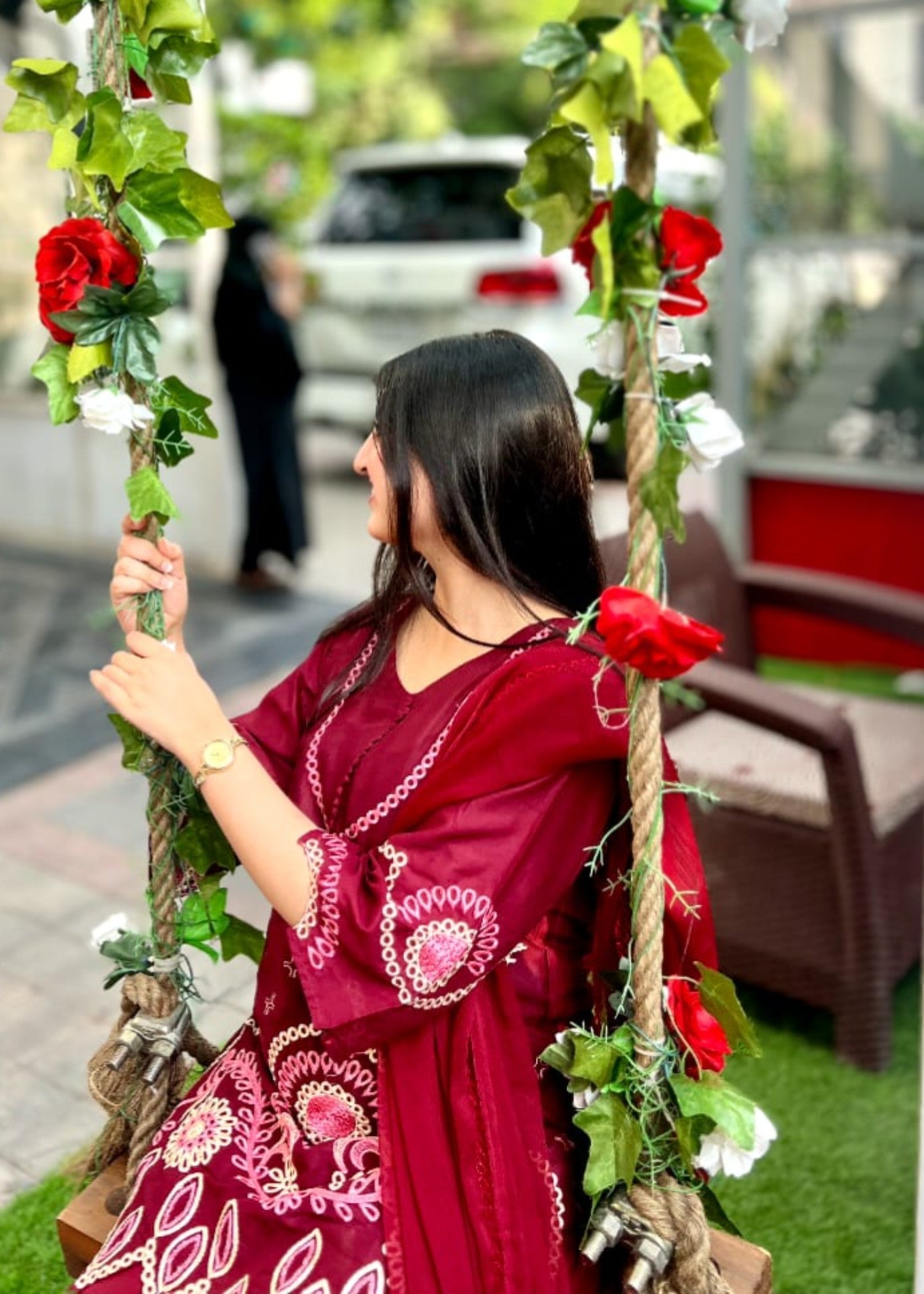 Tawakal Closet MEHAK MAROOON Women 3pcs