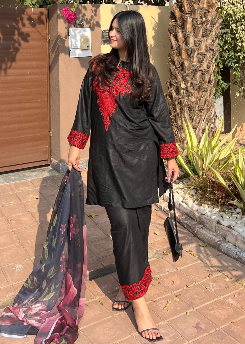 Tehzeeb Libas MAHI EMBROIDERED Women 3pcs