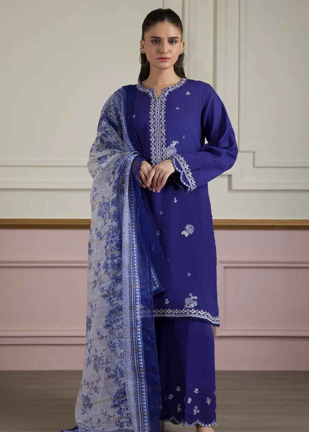 Zellbury WPS2532545 Blue Women 3pcs