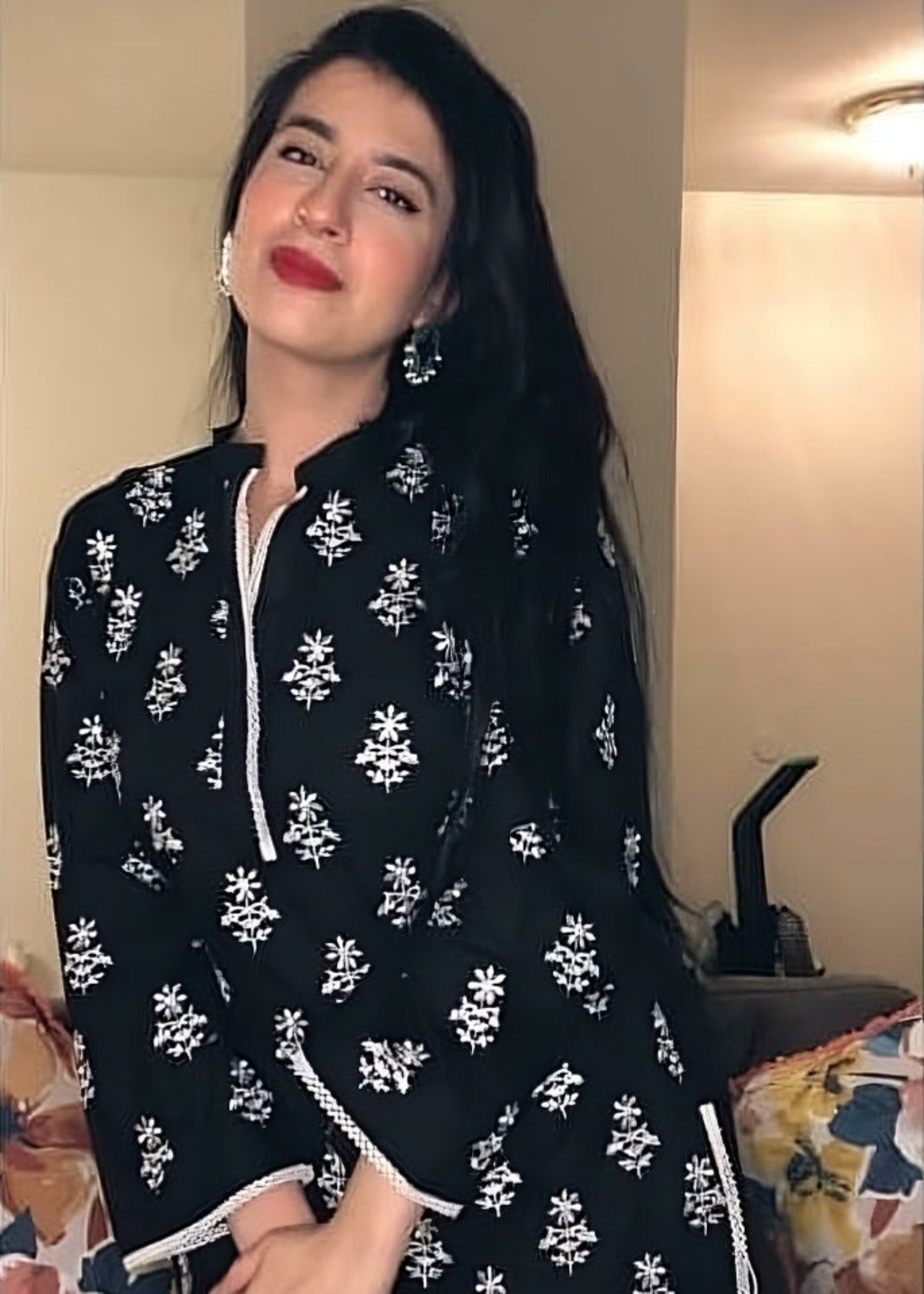 Reetriwaj BlackChic Women 2pcs