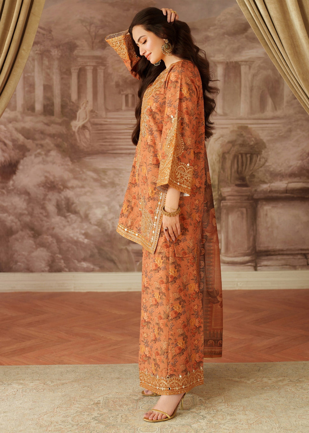 Mohagni BLS 63 STITCHED I UNSTITCHED Women 3pcs