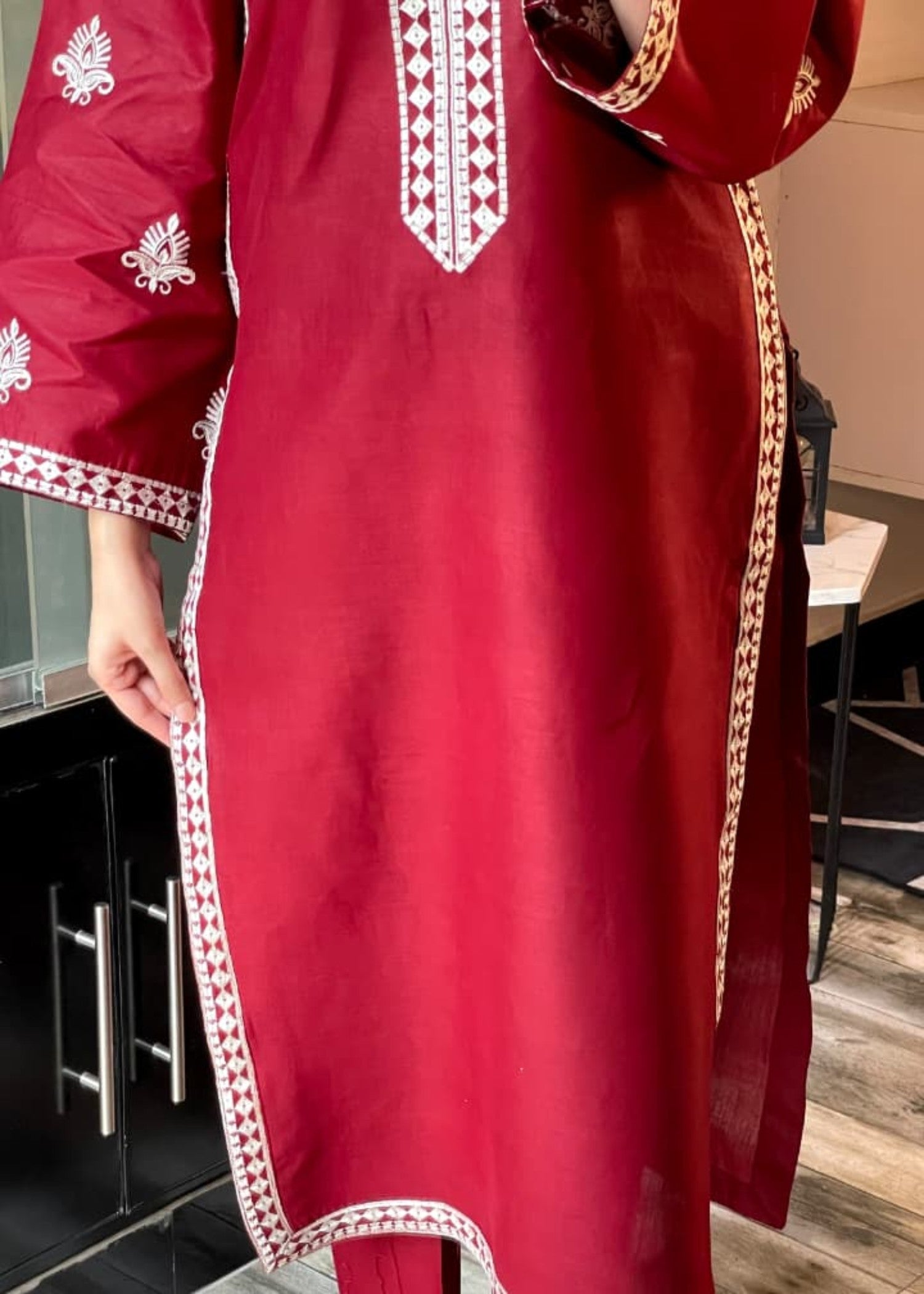 Tehzeeb Libas LILY EMBROIDERED Women 2pcs