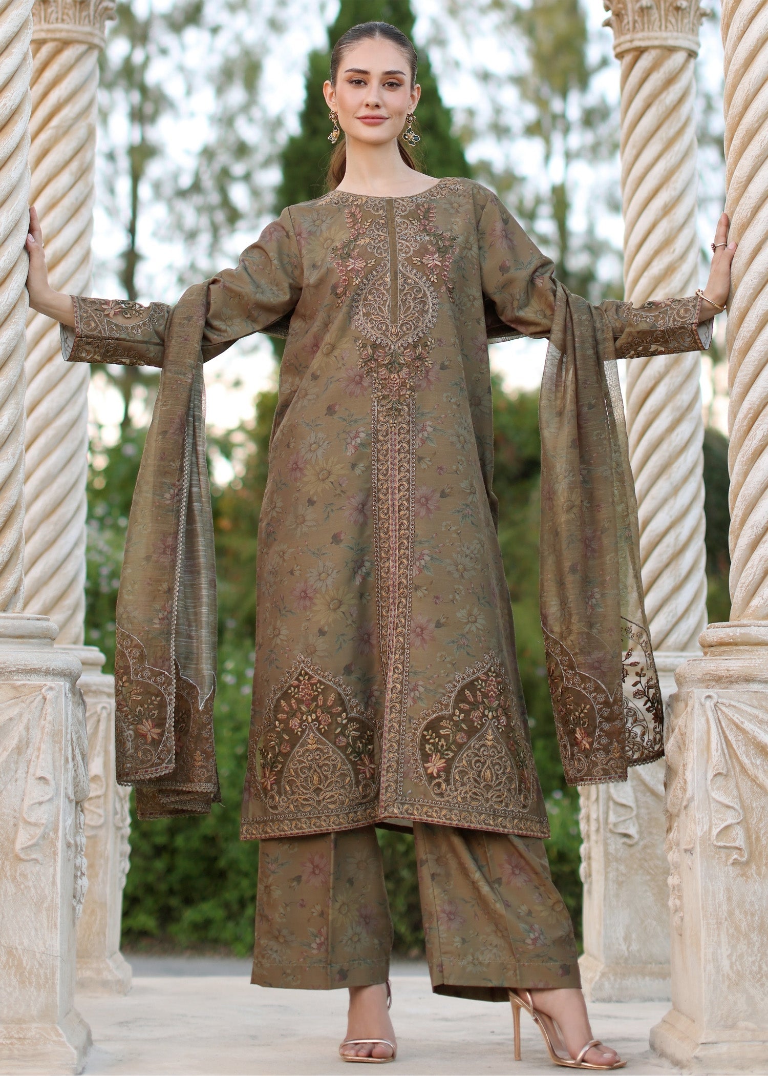 Mohagni BLS 54 STITCHED I UNSTITCHED Women 3pcs