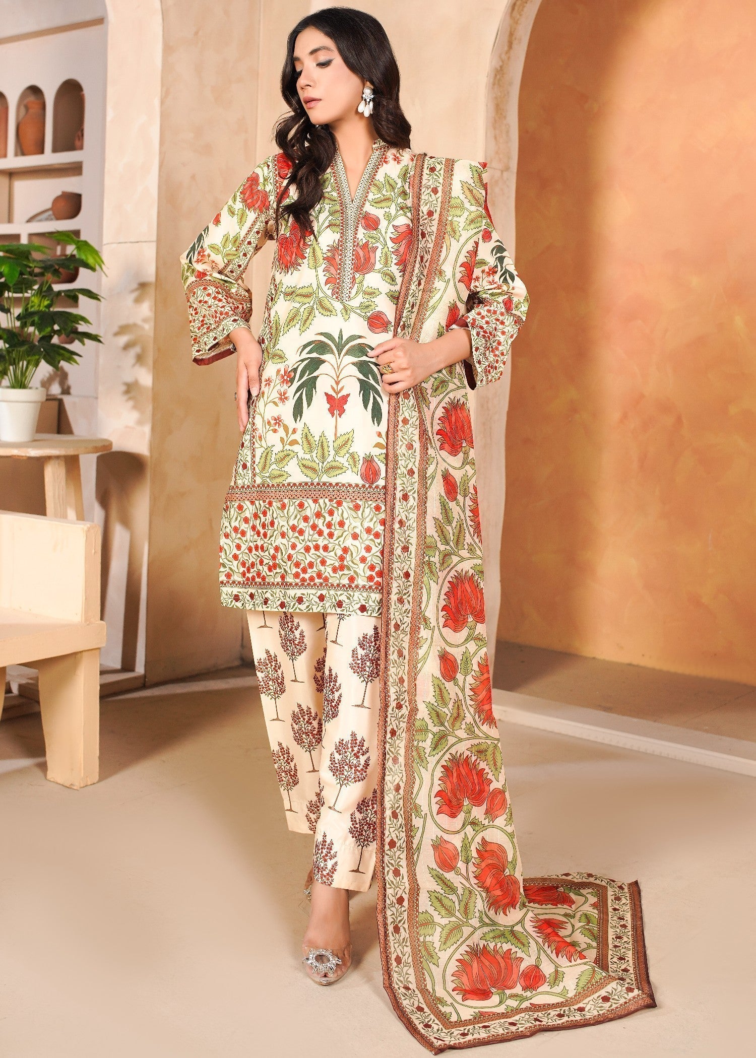 WearCuckoos Zar Gul Women 3pcs