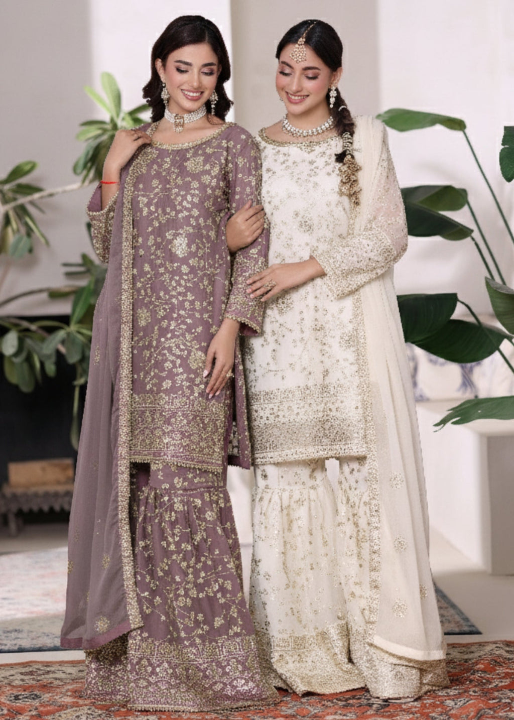 Abaan Zohan Riwaj Lilac Women 3pcs