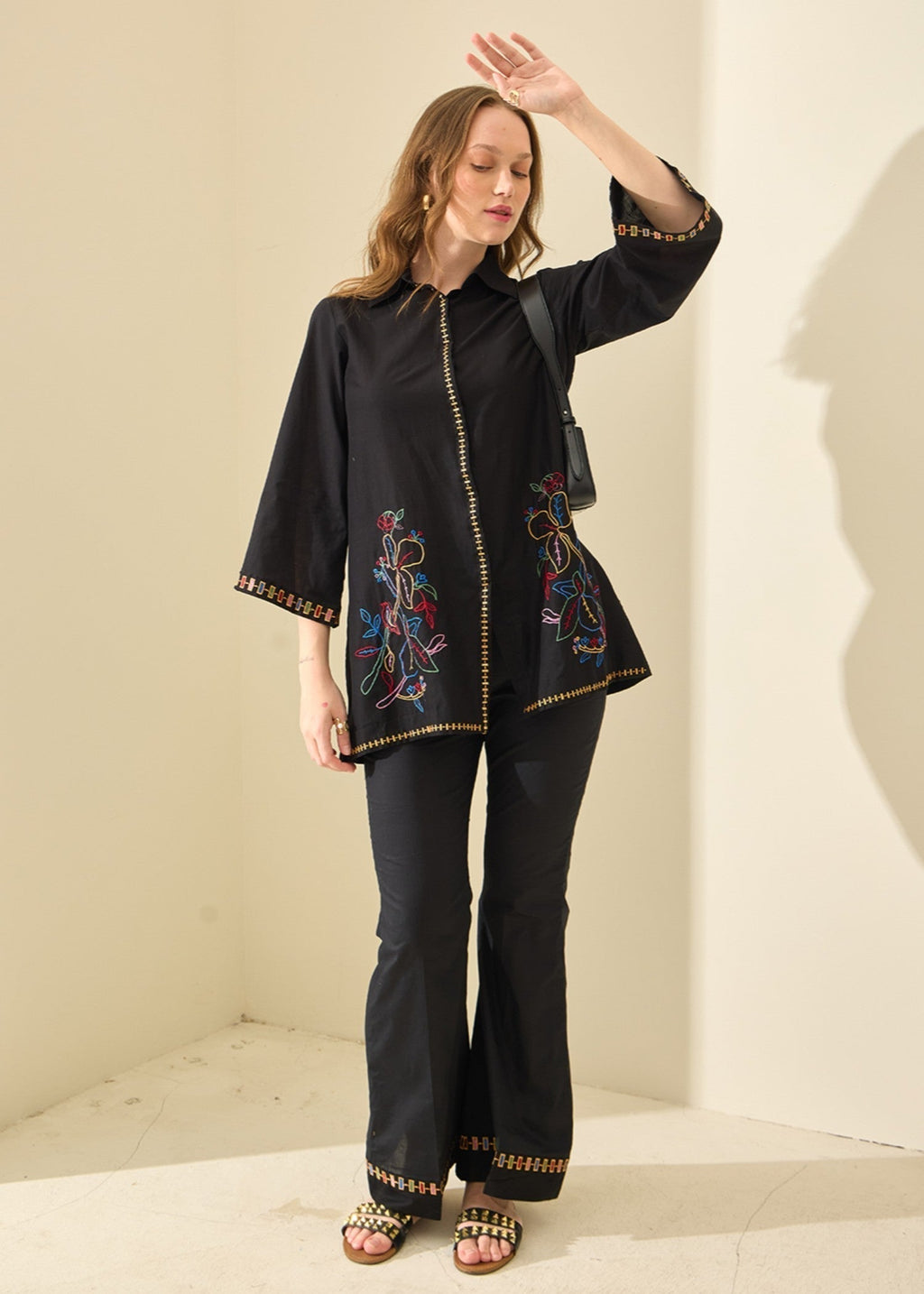 Kiara Elara – Embroidered Co ords Set Women 2pcs