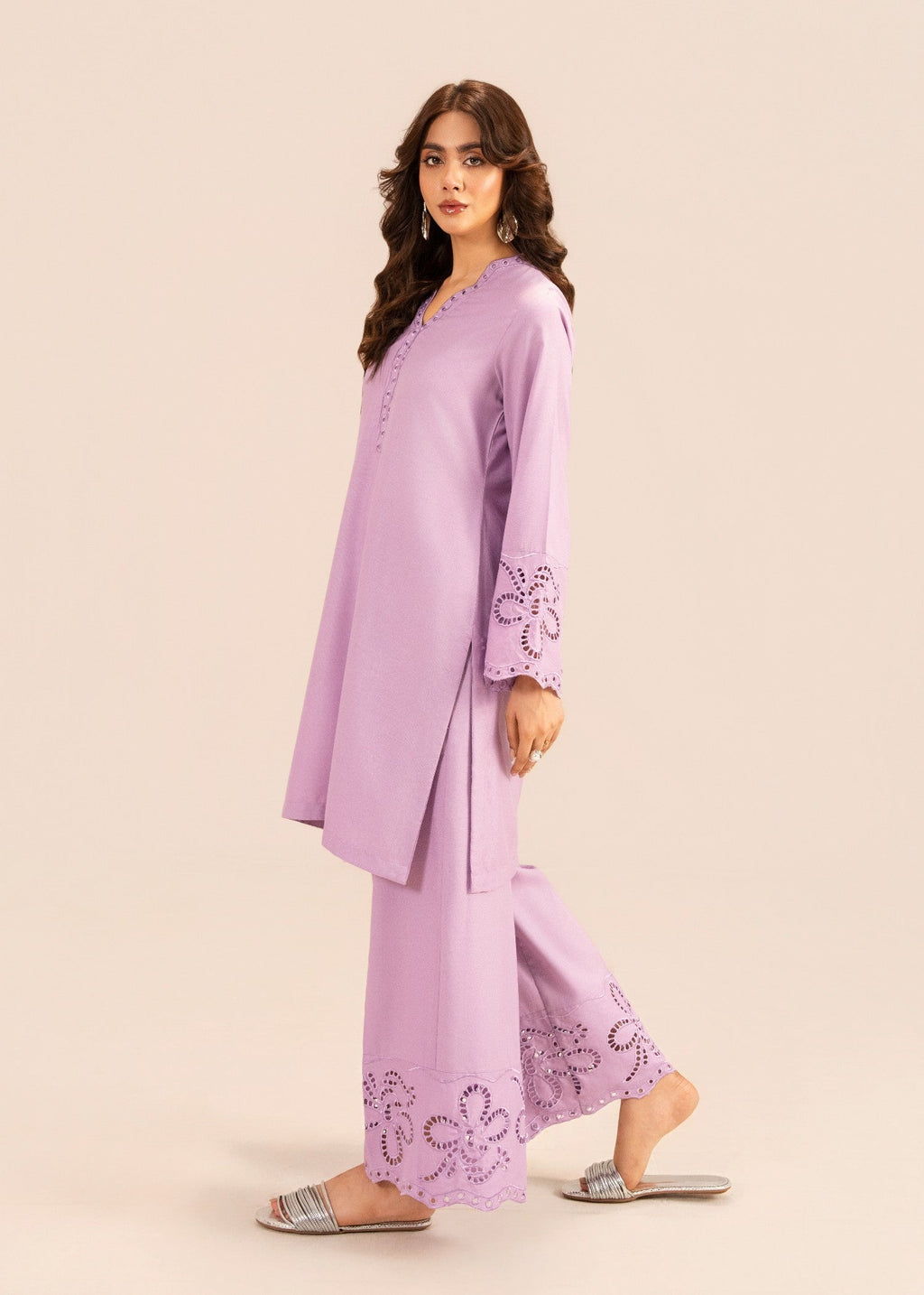 Sahibas By Mirza Amla Purple Women 2pcs
