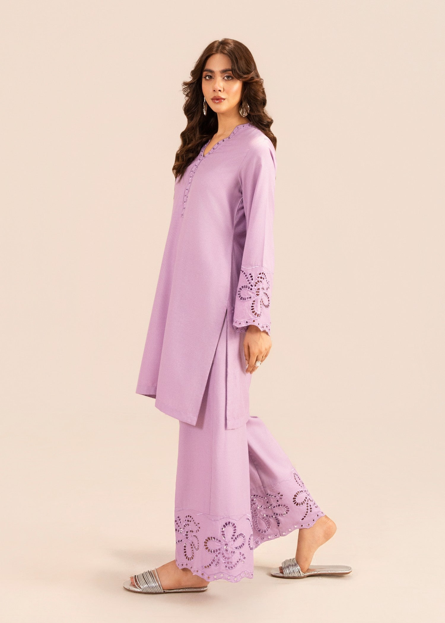 Sahibas By Mirza Amla Purple Women 2pcs