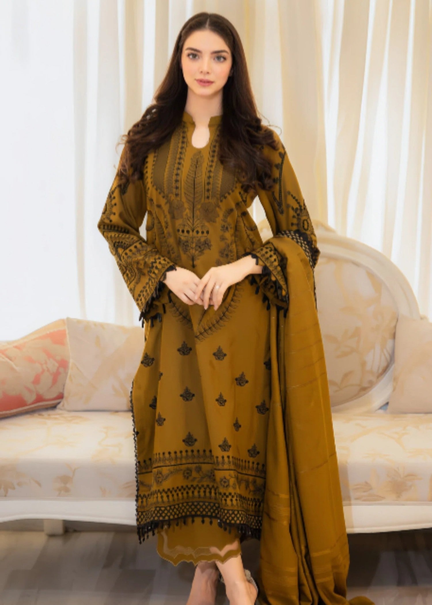 Zeephire TAHZEEB Women 3pcs