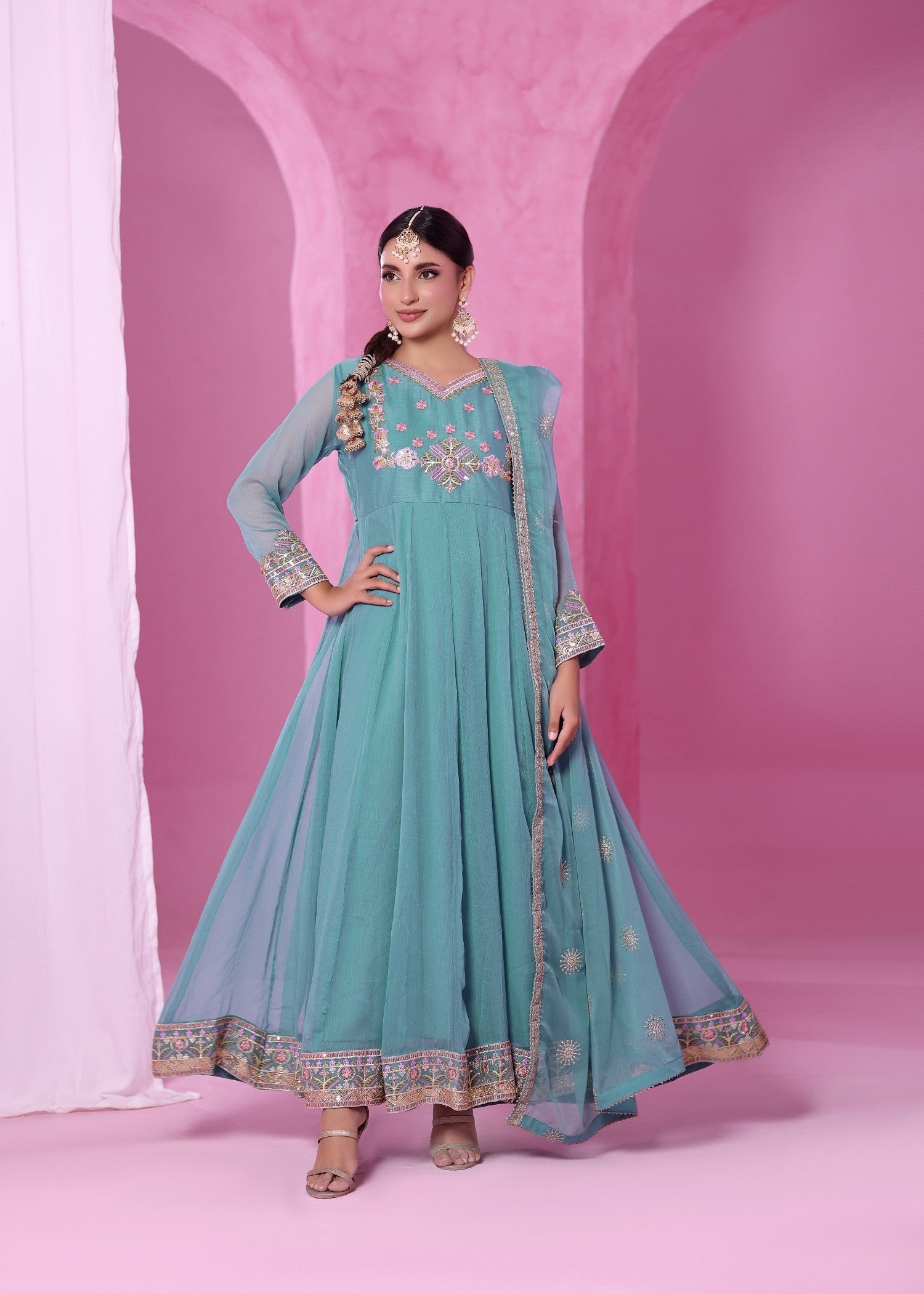 Abaan Zohan Zeenat Aqua Women 3pcs