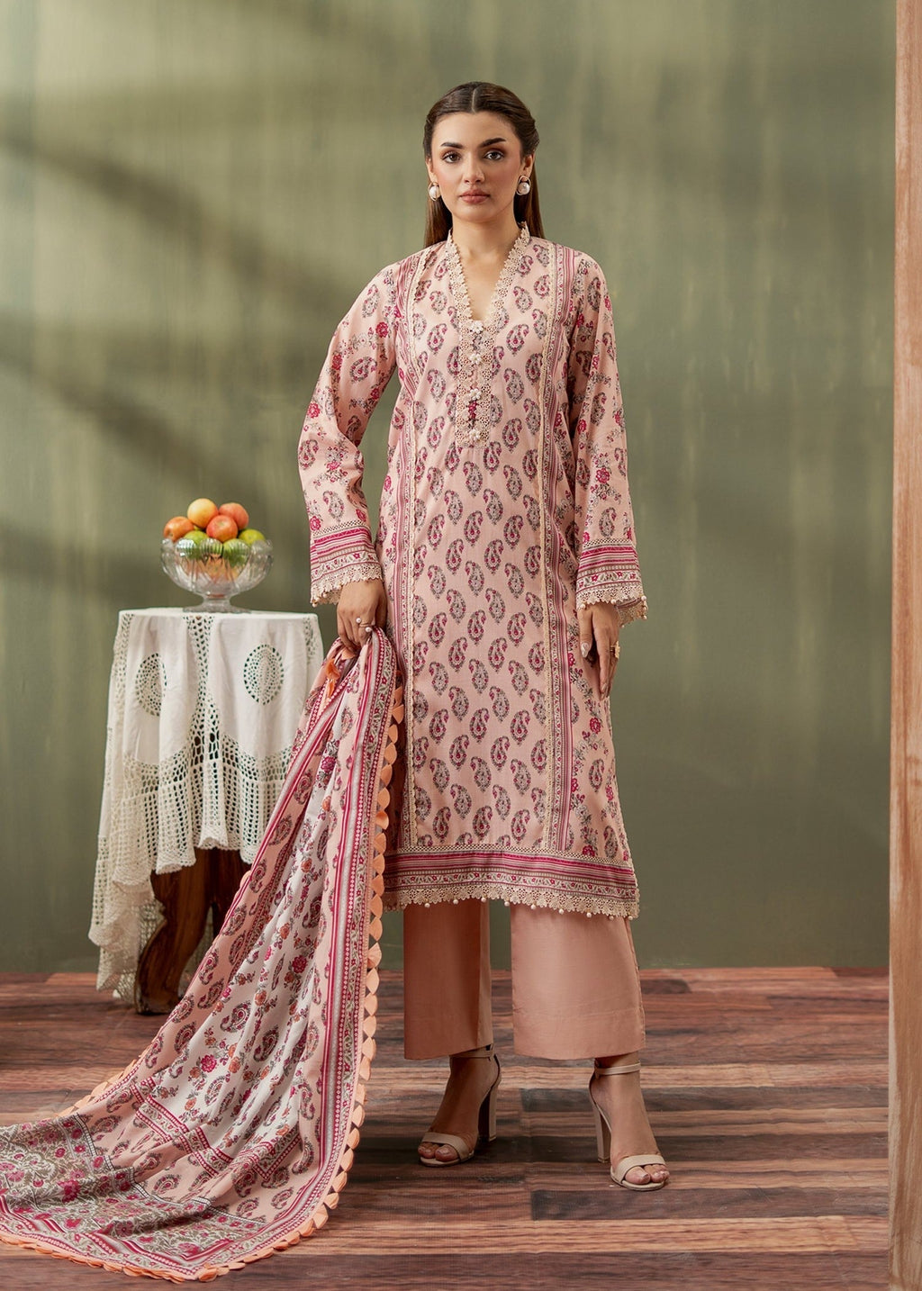 Mausammary Prints Pret Gul e Kanwal Women 3pcs