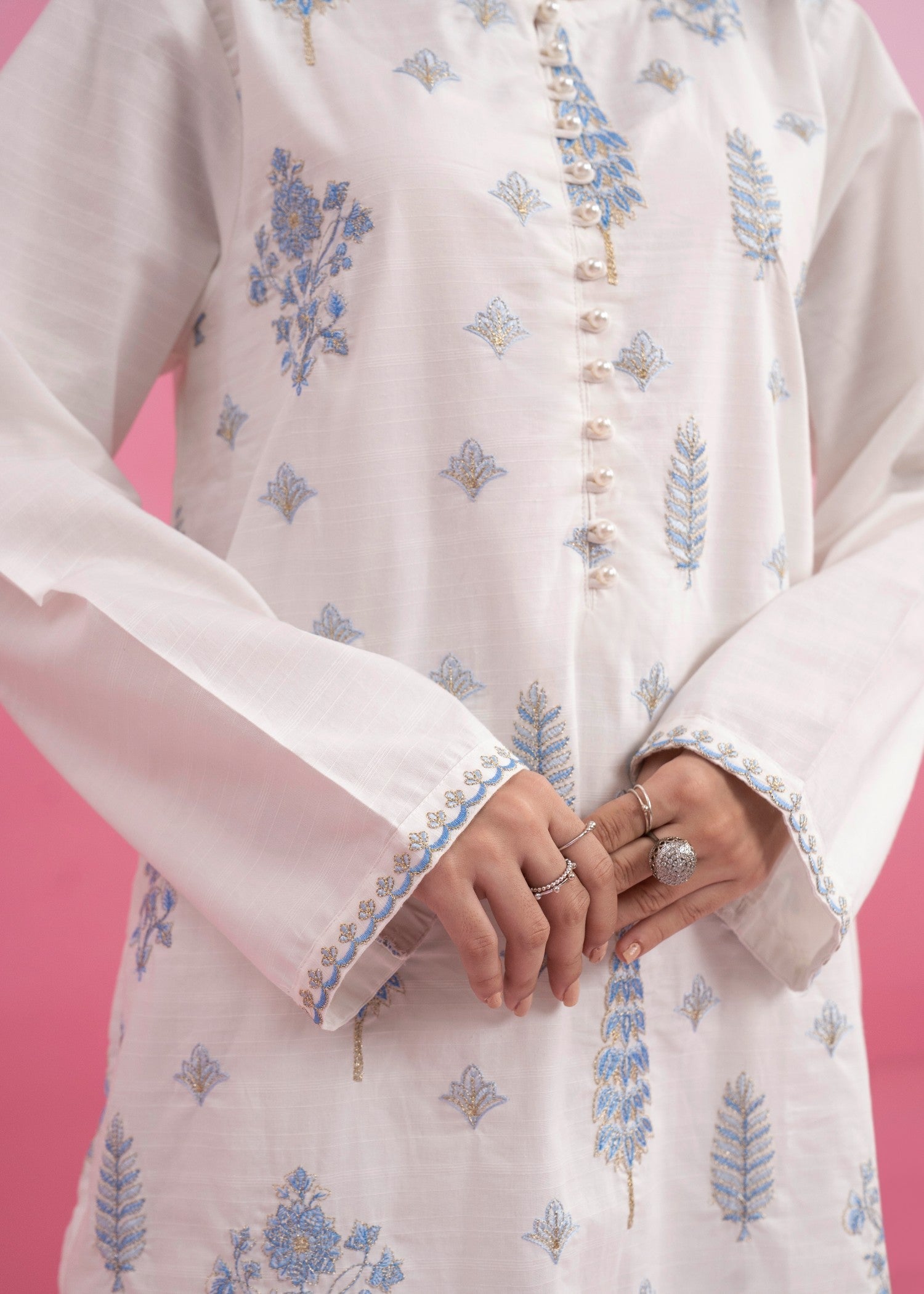 Zellbury WPC2423211 White Women 2pcs