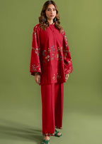 Kiara Erya – Embroidered Khaddar Set Women 2pcs