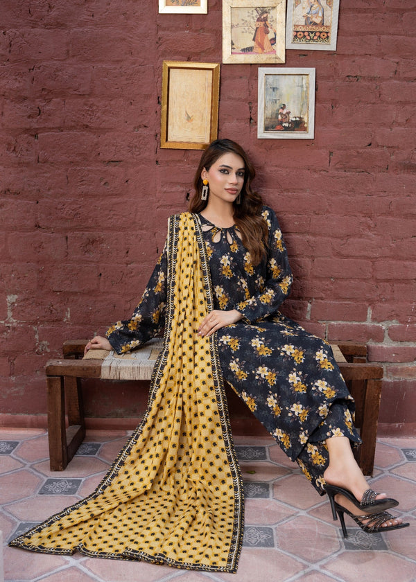 Zeenat & Zoha RANG Women 3pcs