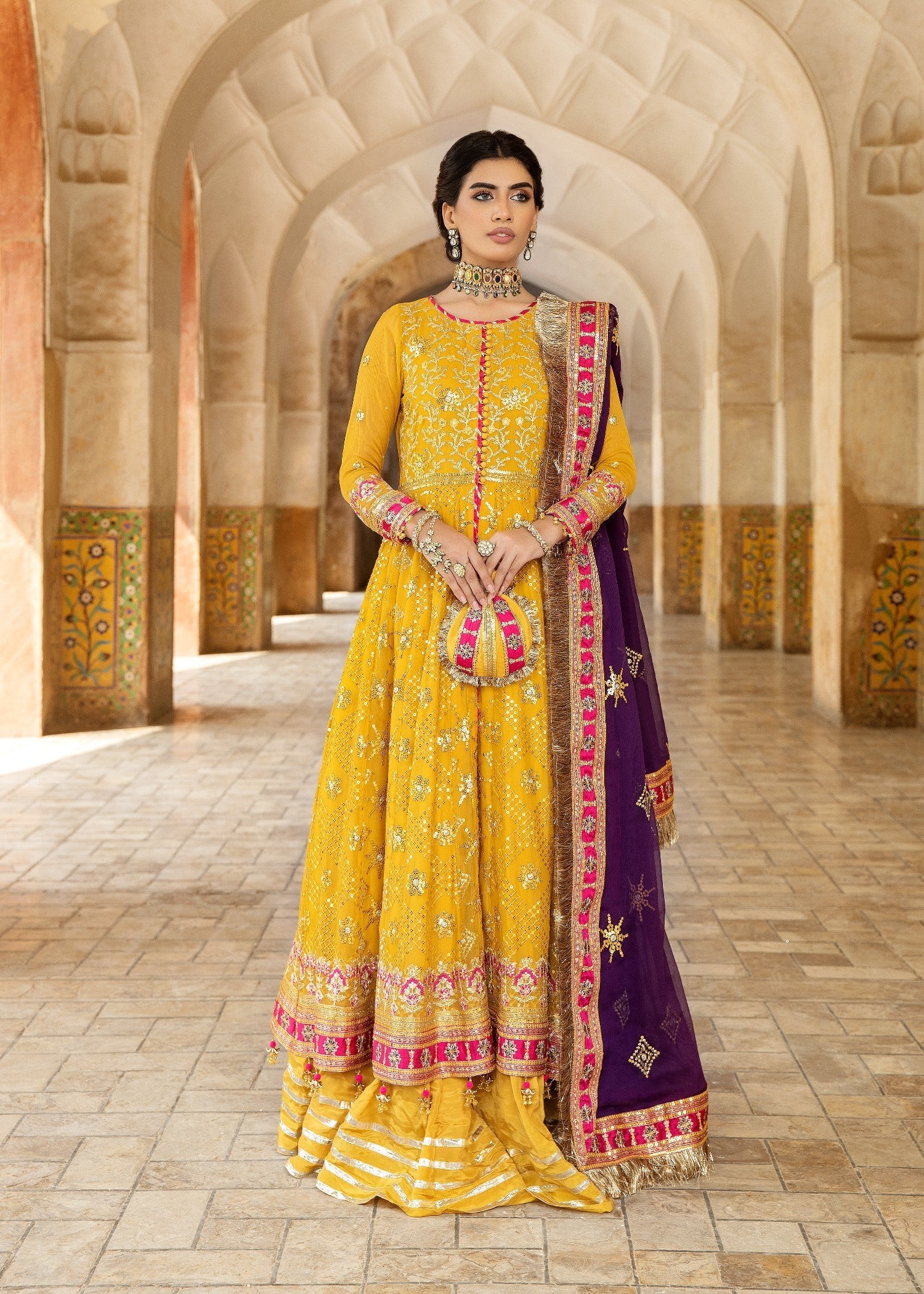 Mohagni MGM 06 CHIFFON Women 3pcs