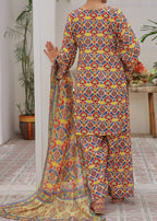 Zuruj Pret Basant Melody (Farshi Shalwar) Women 3pcs