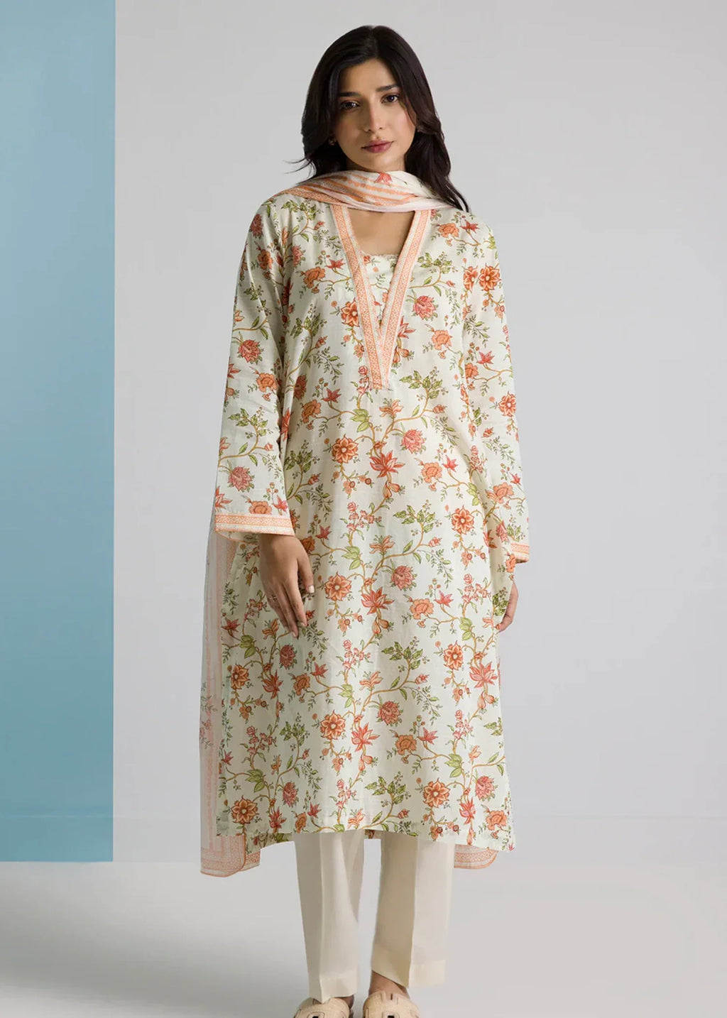 Zellbury WPS2522170 CREAM Women 2pcs