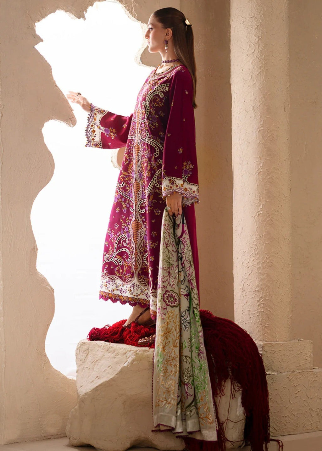 Bin Ilyas 167 A | Kotrai Stitched Women 3pcs