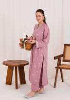 Yolo Pret Embroidered Silk Karandi with Embroidered Border Shawl AML W25 0032 Women 3pcs