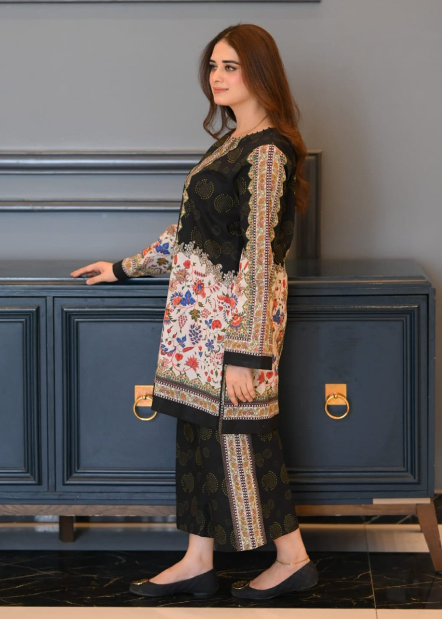 Tehzeeb Libas HOOR CORD SET Women 2pcs