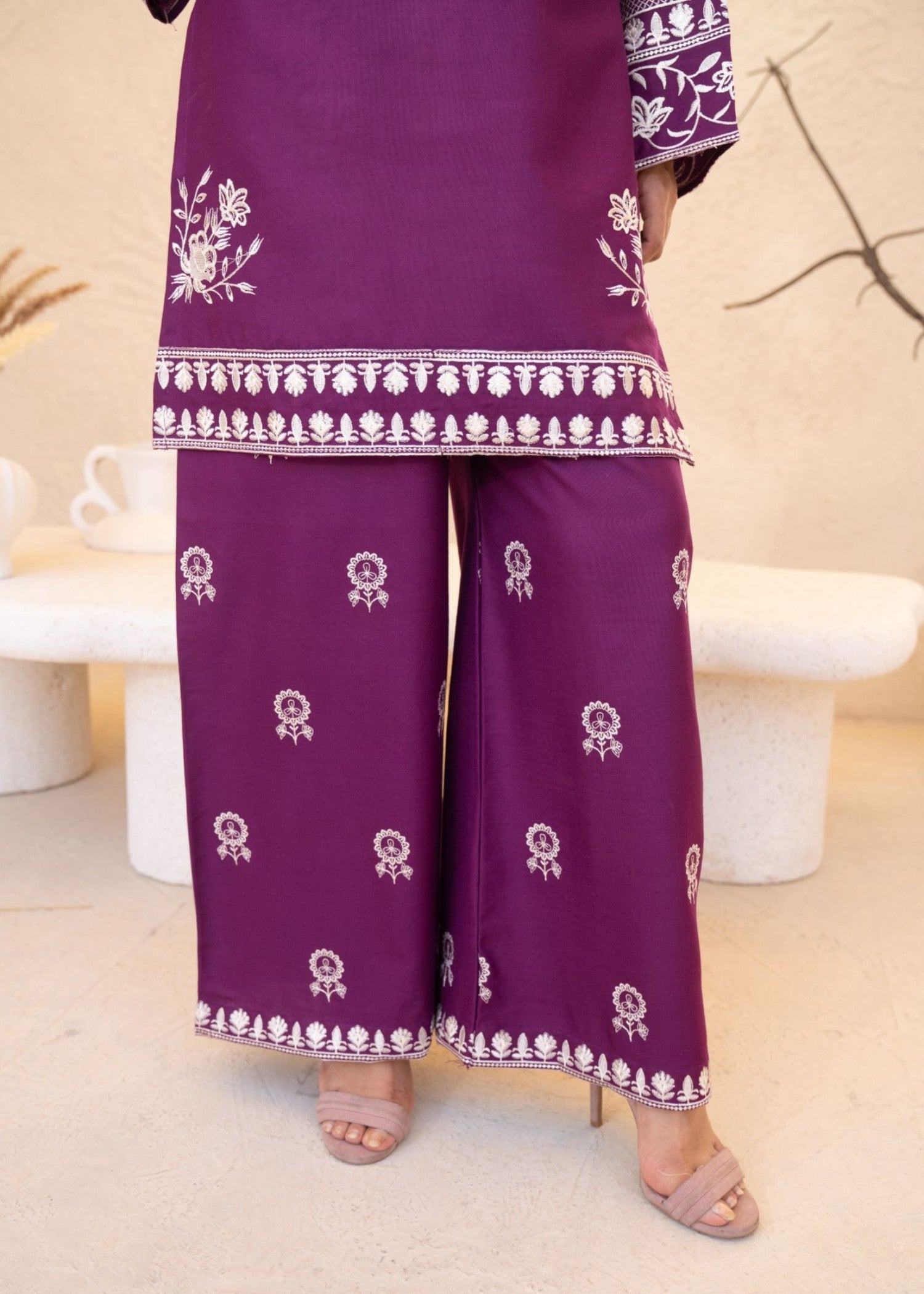 Rehhas Attires PLUM WINTER Women 2pcs