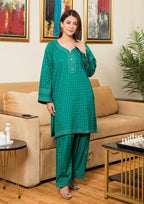 Yolo Pret Cotton Cord Set Rozana S25 0004 Women 2pcs