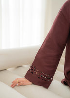 Sahar Cherry Noir Women 2pcs