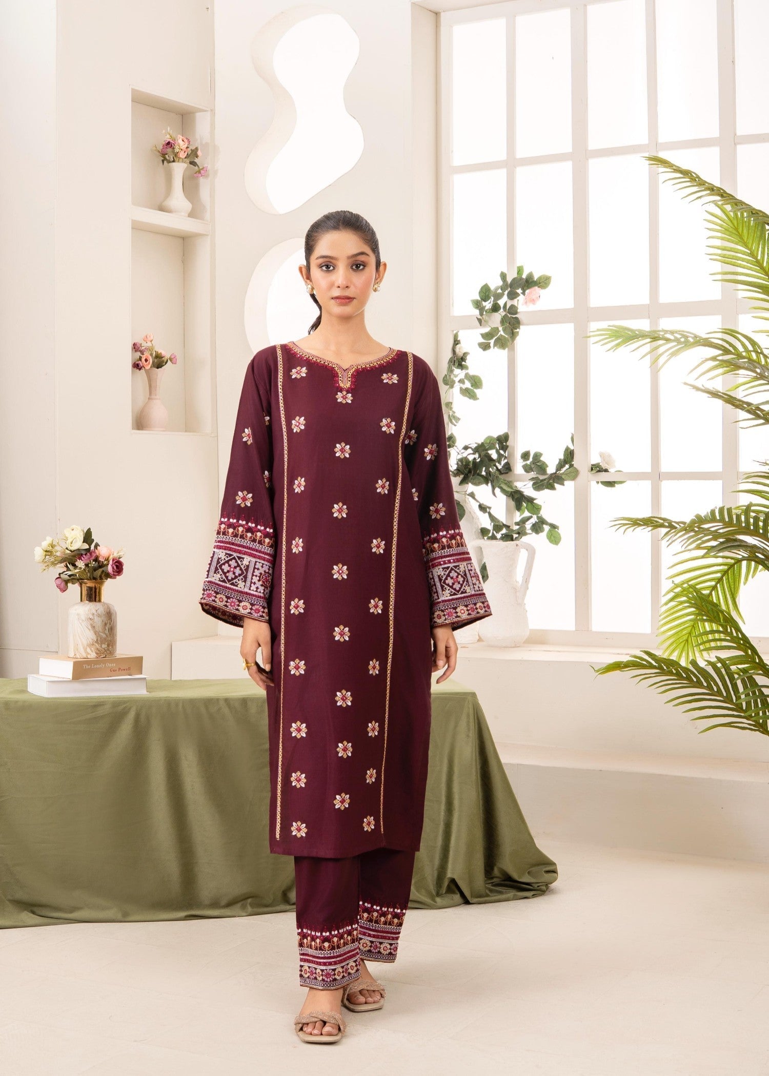Stylish Collection NAZAKAT EMBROIDERED Women 2pcs