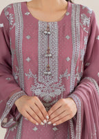 Four Season Boutique MAHROSE CHIFFON MAUVE Women 3pcs