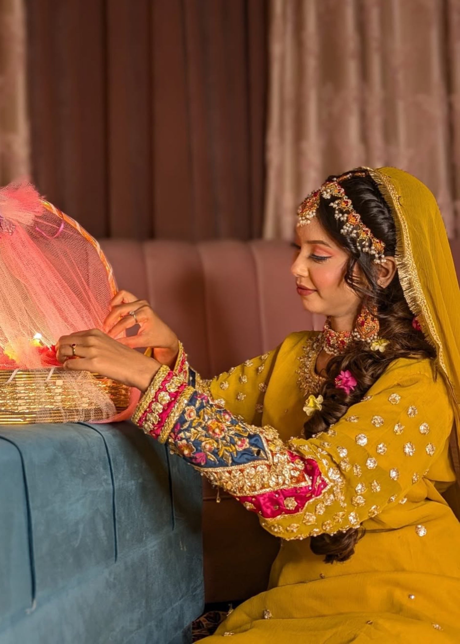 Suits By Sadia MEHANDI HALDI Women 3pcs