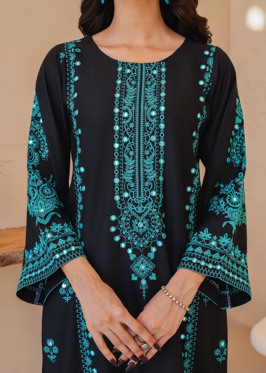 Tehzeeb Libas SERENA EMBROIDERED Women 2pcs