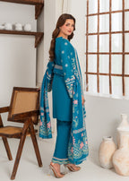 Sahibas By Mirza Gulnazeen Blue Women 3pcs